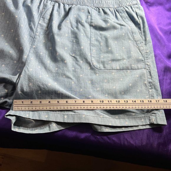 NEW 📌Sonoma Mid Rise Ultra Comfort Waistband Plus Size Shorts with Pockets - Picture 11 of 15